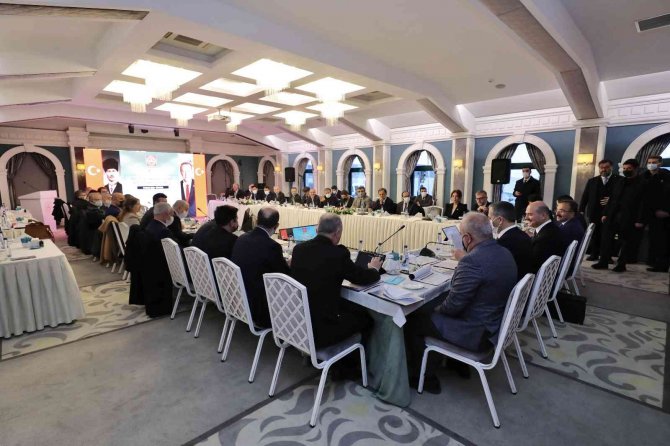 İ̇çişleri Bakanı Süleyman Soylu, Stk Temsilcileriyle Bir Araya Geldi