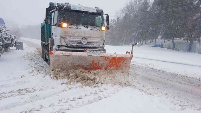 Tekirdağ’da Kar Yağışının Olumsuzlukları Bertaraf Edildi