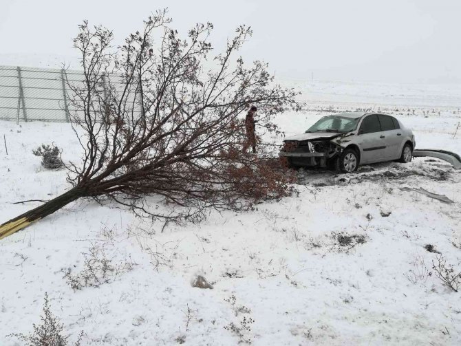 Kırşehir’de Trafik Kazası: 4 Yaralı