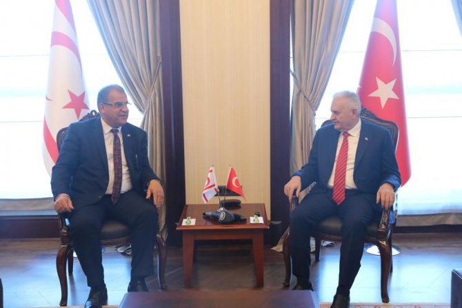 Kktc Başbakanı Sucuoğlu’ndan Ak Parti Genel Başkanvekili Yıldırım’a Ziyaret