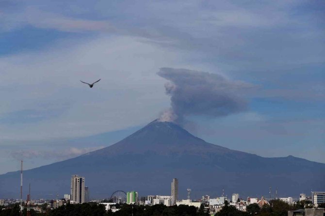 Popocatepetl Yanardağı’nda Yeni Patlama