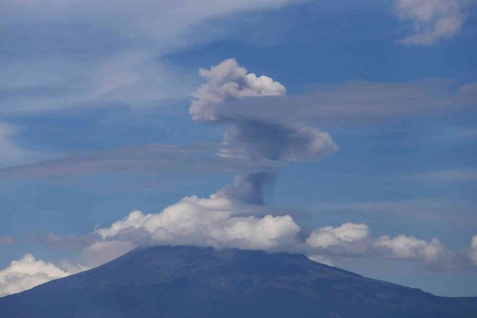 Popocatepetl Yanardağı’nda Yeni Patlama