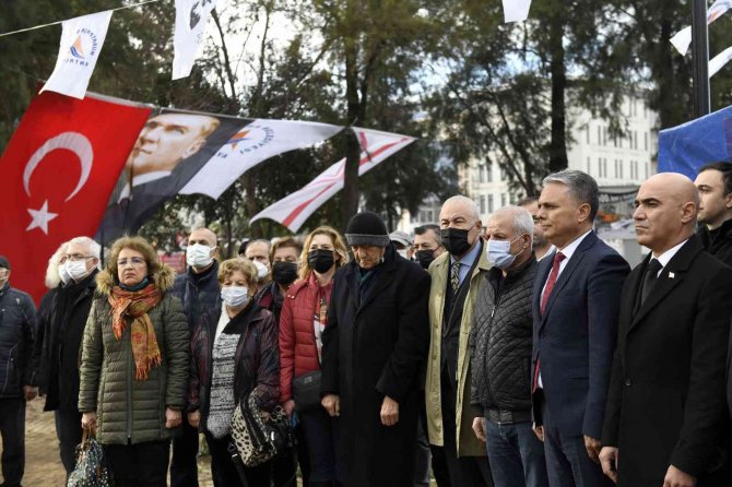 Kktc’nin Kurucu Cumhurbaşkanı Denktaş, Vefatının 10. Yılında Muratpaşa’da Anıldı
