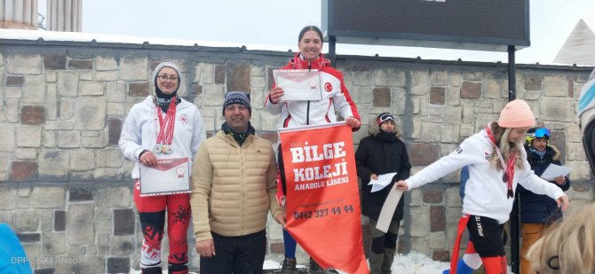 Okullar Arası Kayak Sporları Yarışmasında Bilge Koleji Damgasını Vurdu