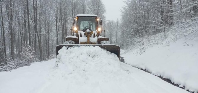 Ordu’da Kar Yağışı