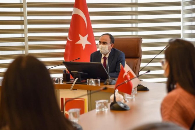 Rektör Beydemir Tömer Öğrencileriyle Bir Araya Geldi