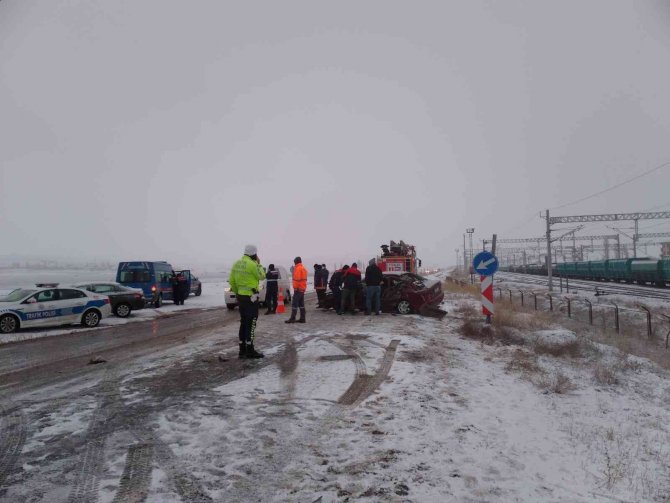 Trafik Kazası 4 Yaralı