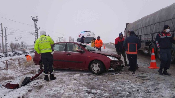 Trafik Kazası 4 Yaralı
