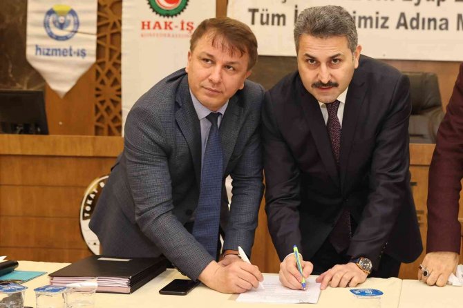 Tokat’ta Belediyesinde Toplu İş Sözleşmesi İmzalandı