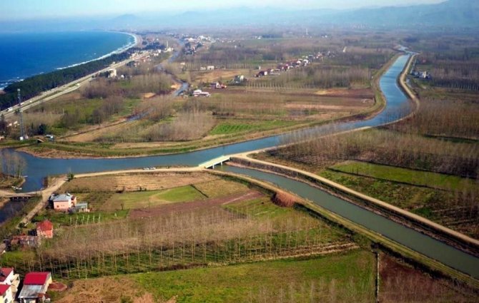 Bafra Ve Çarşamba Ovalarını Sulayacak Projeler Tamamlanıyor