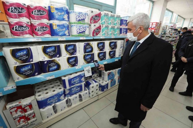 İ̇pekyolu’nda Fahiş Fiyat Ve Etiket Denetimi