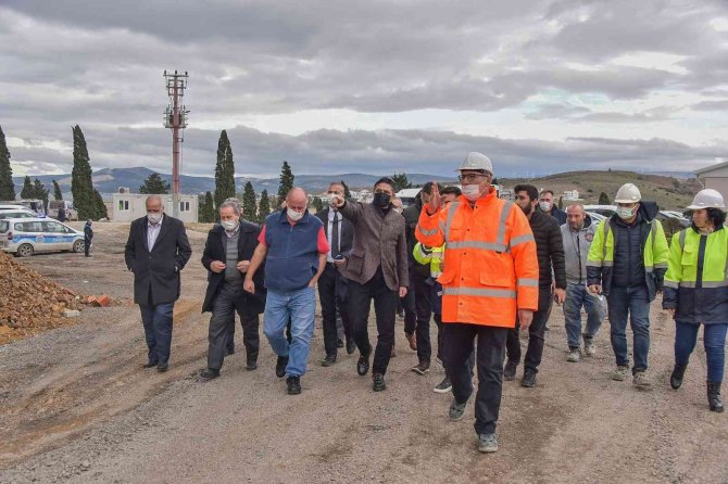 Başkan Acar Ve Muhtarlardan Proje Turu
