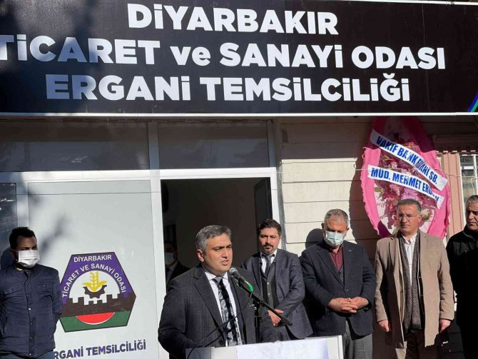 Dtso, Ergani’de Temsilcilik Açtı