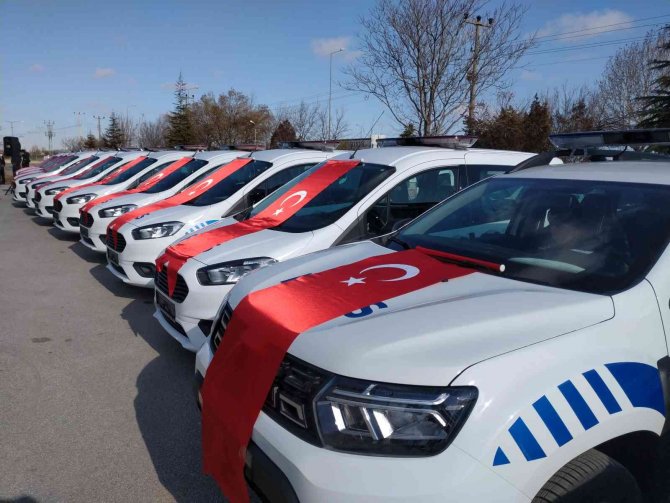 Konya Emniyetine Araç Desteği