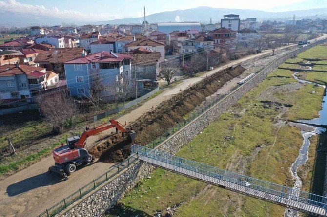 Erbaa Belediyesi Yıldırım Beyazıt Mahallesi’nde İçme Suyu Altyapısı İçin Çalışma Başlattı