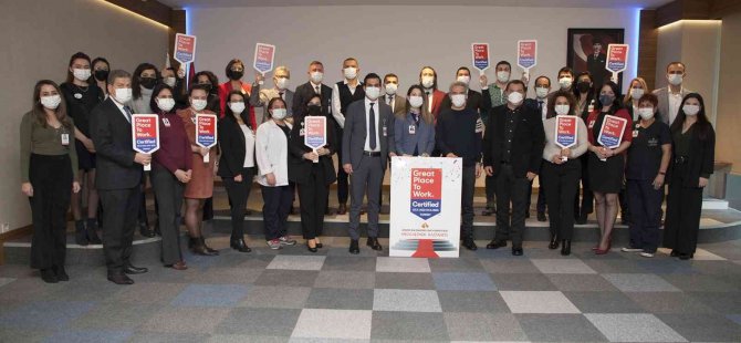 İ̇eü Medical Park’a ‘Great Place To Work’ Sertifikası