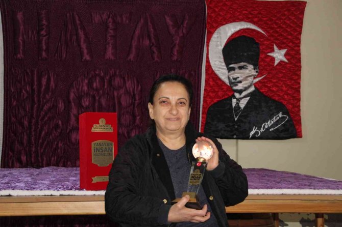 Yorgan Ustası Nahya Güzelyurt "Yaşayan İ̇nsan Hazineleri" Ödülüne Layık Görüldü