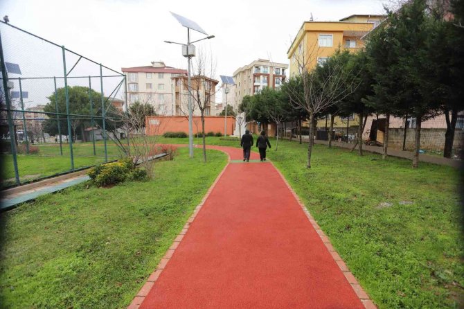 Kartal’da Mehmet Ali Büklü Parkı Spora Hazır
