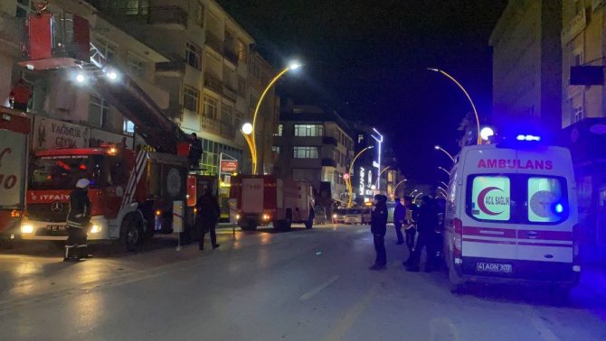 Kullanılmayan Dairede Yangın Çıktı