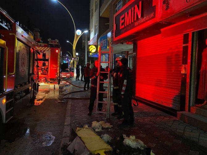 Kullanılmayan Dairede Yangın Çıktı