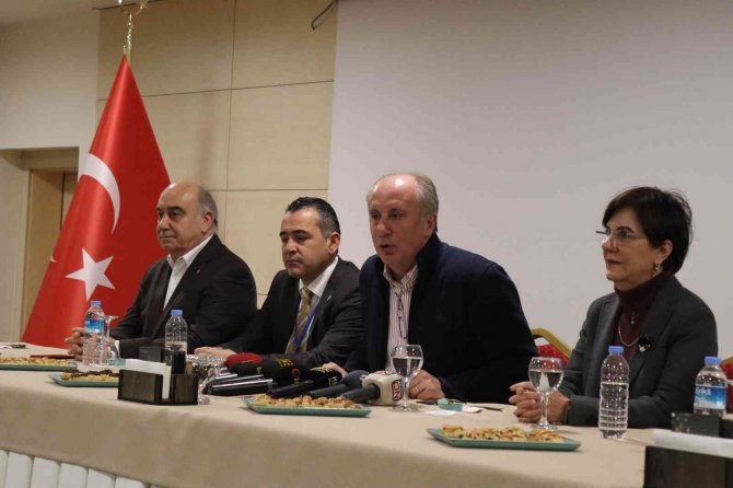 Muharrem İ̇nce’den Kılıçdaroğlu’na ’Terörist’ Tepkisi: "Niye Kınayamıyorsun"
