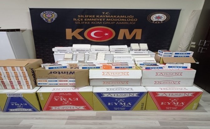 Mersin’de 4 Milyon 610 Bin Adet Gümrük Kaçağı Makaron Ele Geçirildi