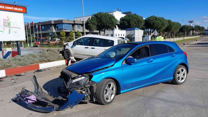 Samsun’da Trafik Kazası: 3 Yaralı