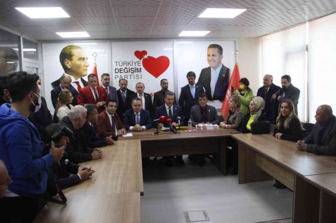 Türkiye Değişim Partisi Erzurum İ̇l Başkanlığı Açıldı