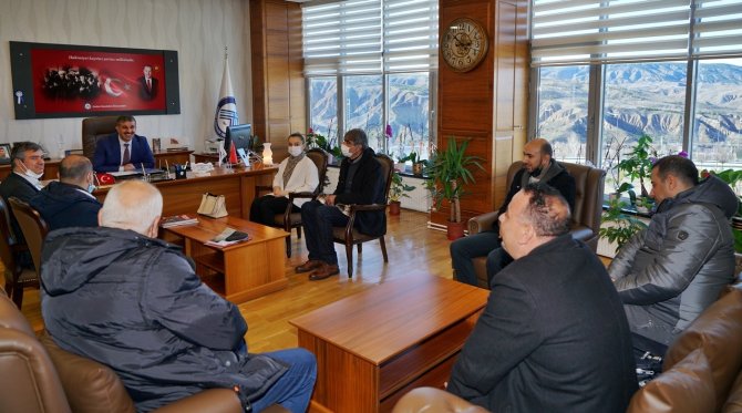 Ürdün Ve Filistin Heyetinden Çakü’ye Ziyaret