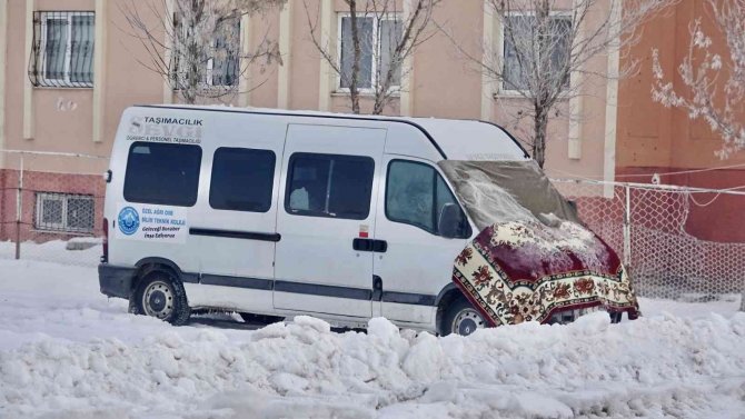 Ağrı Eksi 20 Derece İle Dondu