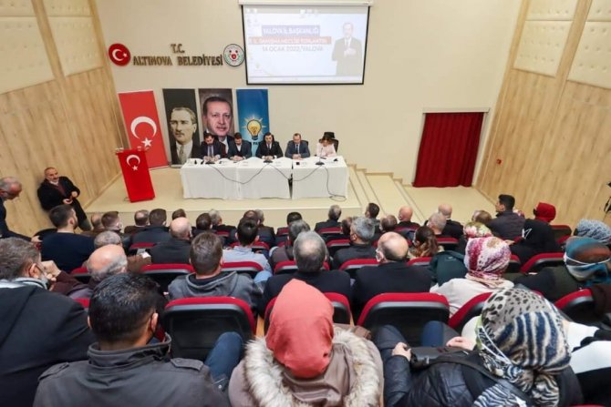 Ak Parti Yalova İ̇l Danışma Meclisi Altınova’da Yapıldı