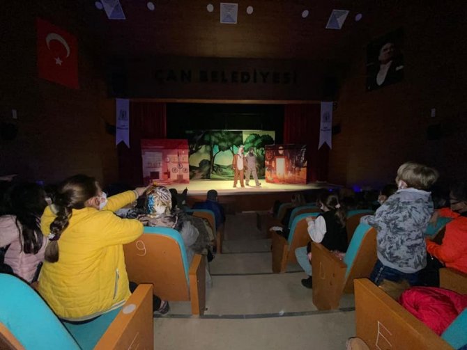 Çan’da ‘Pinokyo’ Sahne Aldı