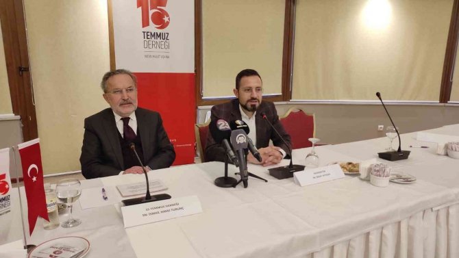 15 Temmuz Derneği Yönetimi Basın Mensupları İle Bir Araya Geldi