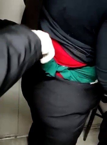 Kadın Yolcunun Beline Sarılmış Vaziyette 3 Kilogram Eroin Ele Geçirildi