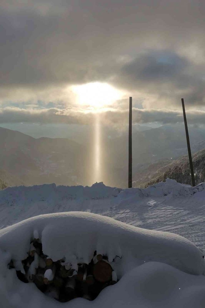 Güneş Zigana’yı Böyle Işınladı