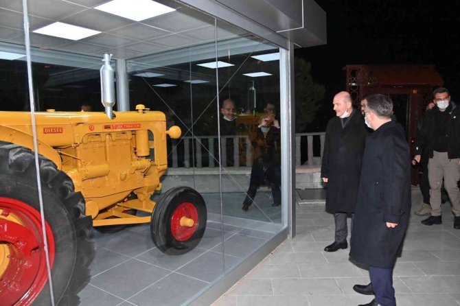 Bakan Soylu, Koçarlı’da İncelemelerde Bulundu