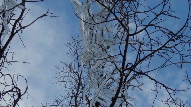 Kars’ta Termometreler Eksi 16’yı Gösterdi