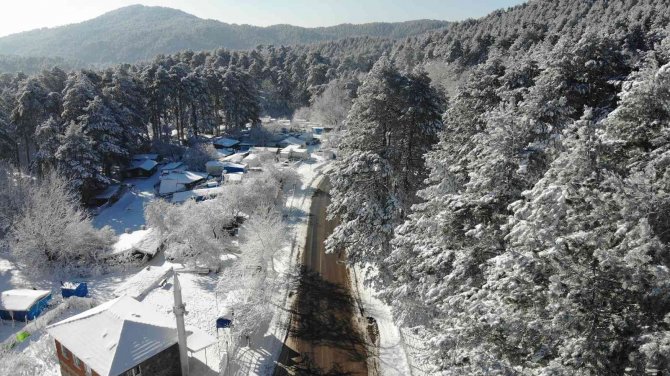 Kazdağları Adeta Gelinlik Giydi