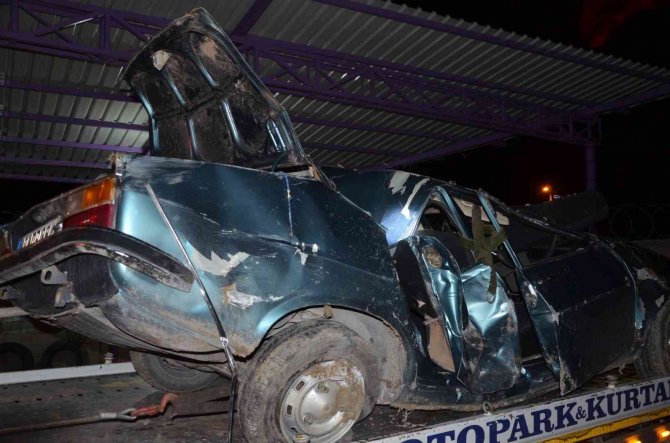 Konya’da Otomobil Takla Attı: 1 Ölü, 3 Yaralı