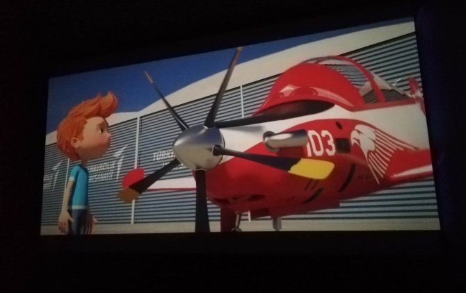 Minik Öğrenciler ‘Aslan Hürkuş Kayıp Elmas’ Filmini İzledi