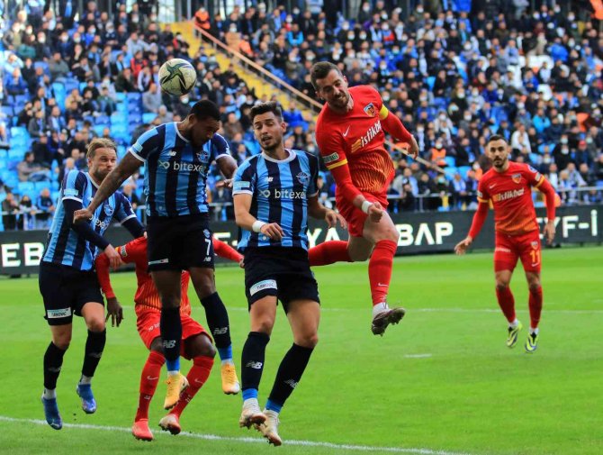 Spor Toto Süper Lig: Adana Demirspor: 1 - Kayserispor: 1 (Maç Sonucu)