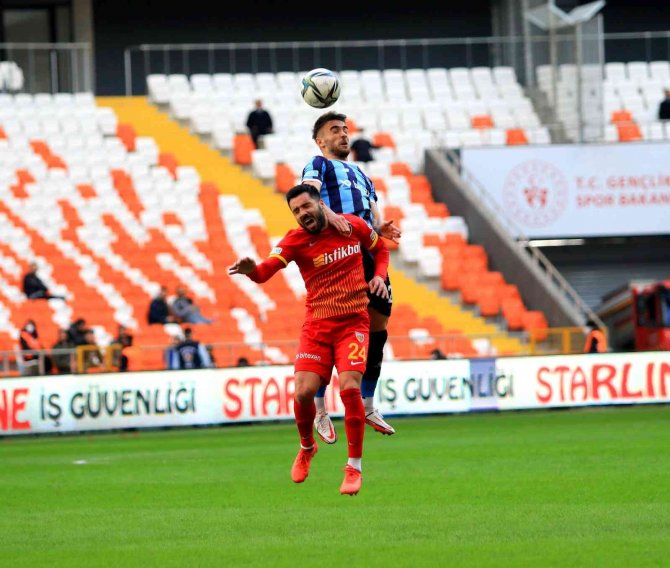 Spor Toto Süper Lig: Adana Demirspor: 1 - Kayserispor: 0 (İ̇lk Yarı)