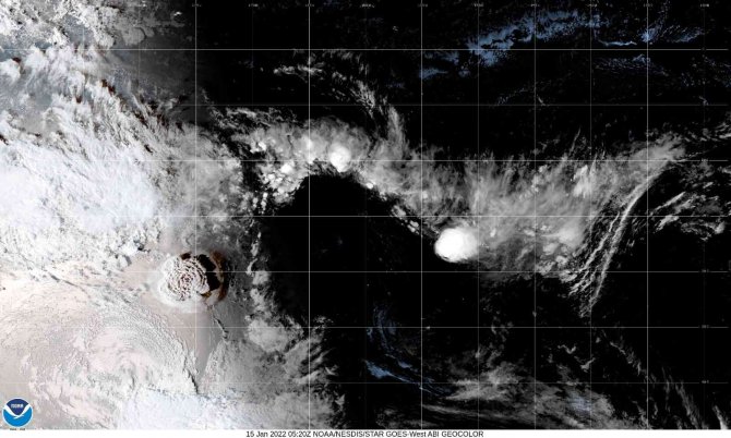 Tonga’daki Yanardağ Patlamasının Ardından Abd İçin Tsunami Uyarısı