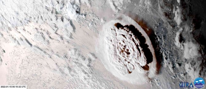 Tonga’daki Yanardağ Patlamasının Ardından Abd İçin Tsunami Uyarısı