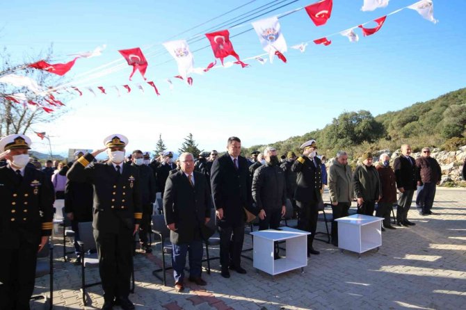 Topçu Yüzbaşı Mustafa Ertuğrul Kaş’ta Etkinliklerle Anıldı
