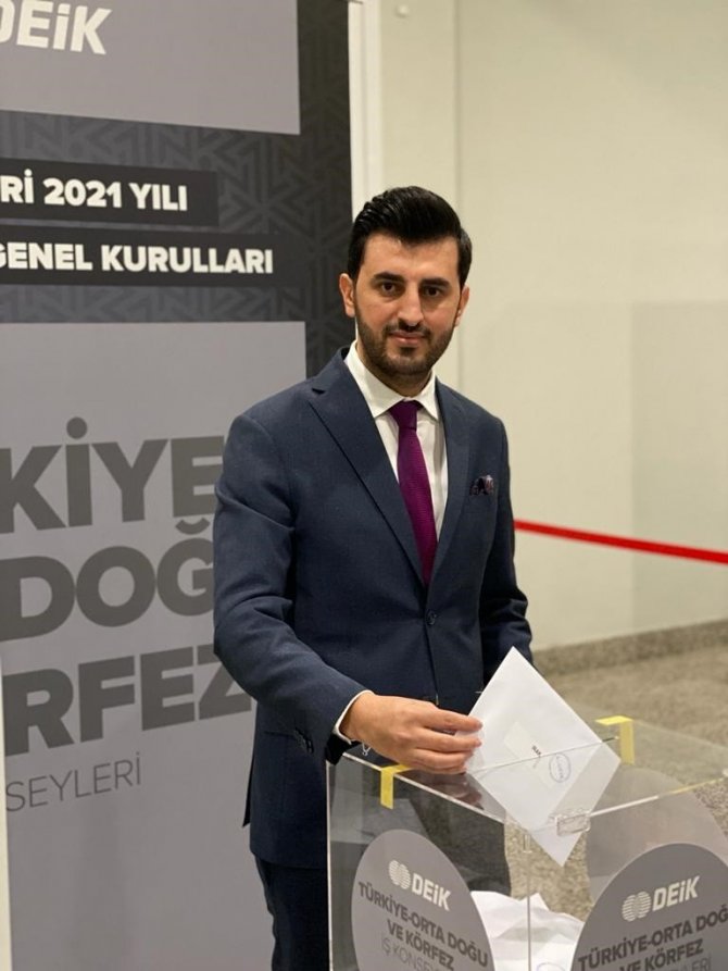 Dei̇k Türkiye-ırak İ̇ş Konseyi Başkanlığına Halit Acar Seçildi