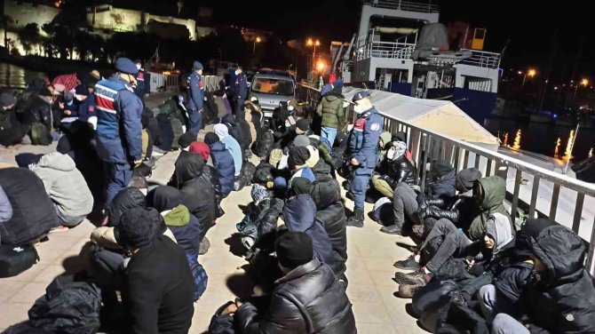 Jandarmadan Düzensiz Göçmen Operasyonu