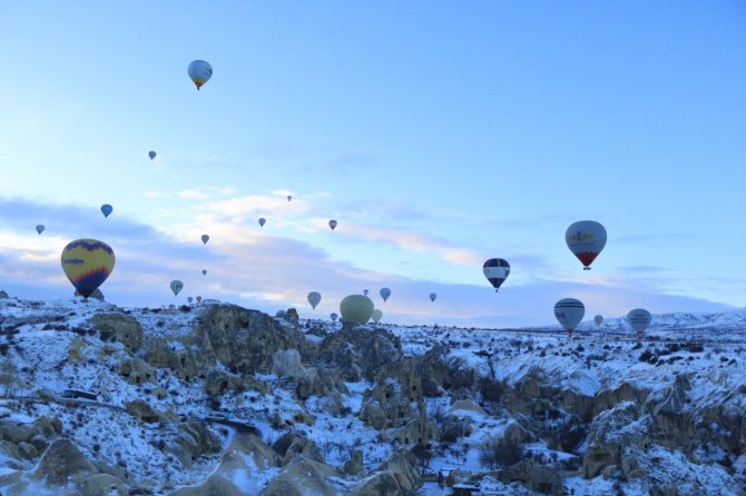 Sıcak Hava Balonları 8 Günün Ardından Havalandı