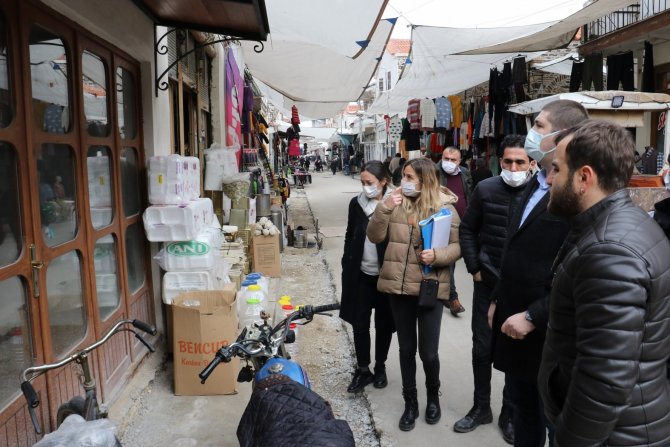 Kula’nın Tarihi Çarşısı Gün Yüzüne Çıkartılıyor