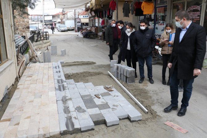 Kula’nın Tarihi Çarşısı Gün Yüzüne Çıkartılıyor